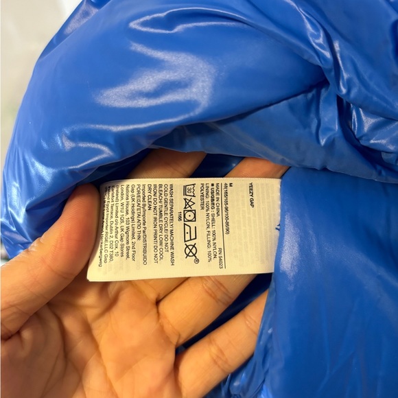 Yeezy x Gap blue down jacket - Picture 5 of 7